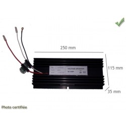 CONVERTISSEUR 24 EN 12V 30A 25x11x4 cm